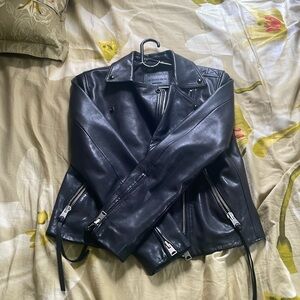 ALLSAINTS 
leather jacket 
US SIZE 6
